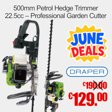 Draper 500mm Petrol Hedge Trimmer 22.5cc