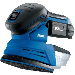Draper D20 20V Tri-Base Detail Sander, 1 x 2.0Ah Battery, 1 x Charger (00608) Draper D20 20V Tri-Base Detail Sander, 1 x 2.0Ah Battery, 1 x Charger (00608)