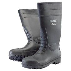 Draper Safety Wellington Boots, Size 9, S5 (02699)