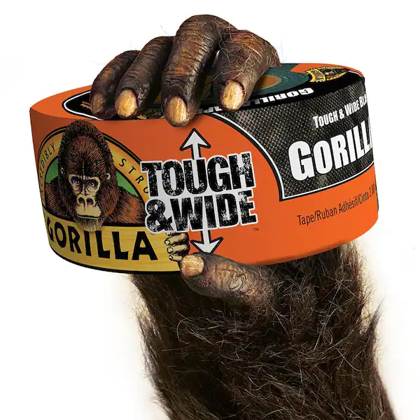 Gorilla Tape 'Tough & Wide' 73mm x 27m Black Gorilla Tape 'Tough & Wide' 73mm x 27m Black