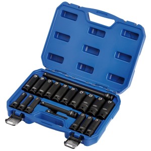 Draper HI-TORQ® Metric Deep Impact Socket Set, 1/2" Sq. Dr. (19 Piece) (04577) Draper HI-TORQ® Metric Deep Impact Socket Set, 1/2" Sq. Dr. (19 Piece) (04577)