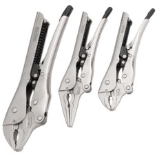 Draper Auto Locking Pliers Set (3 Piece) (07103)