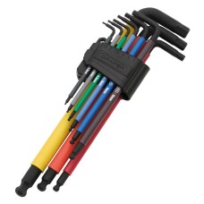 Draper Extra-Long Arm Hex Key Set (9 Piece) (07109)