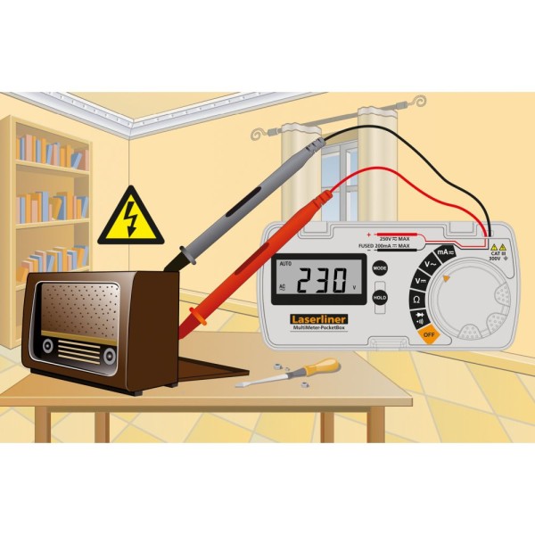 Laserliner 083.028E MultiMeter-PocketBox Multimeter (32076) Laserliner 083.028E MultiMeter-PocketBox Multimeter (32076)