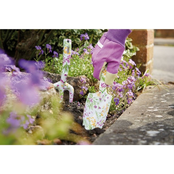 Draper Garden Tool Set with Floral Pattern (4 Piece) (08993) Draper Garden Tool Set with Floral Pattern (4 Piece) (08993)