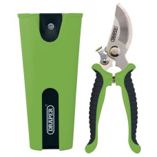 Draper Bypass Secateurs and Holster Set, 190mm (2 Piece) (09007)
