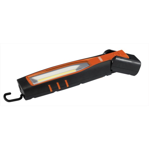 Draper COB/SMD LED Rechargeable Inspection Lamp, 7W, 700 Lumens, Orange, 1 x USB Cable Supplied (11761) Draper COB/SMD LED Rechargeable Inspection Lamp, 7W, 700 Lumens, Orange, 1 x USB Cable Supplied (11761)