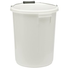Draper Plasterers Mixing Bucket, 25L, White (12100)