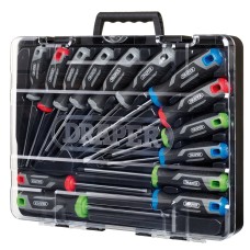 Draper Soft Grip Screwdriver Set with Draper TX-STAR® (14 Piece) 