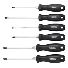 Draper Hard Grip Screwdriver Set (6 Piece) (13582)