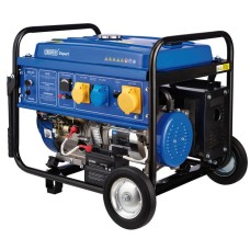Draper EXPERT Petrol Generator with Wheels (6.5kVA/6.0kW)