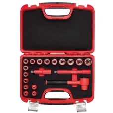 Draper XP1000® VDE Metric Socket Set, 3/8" Sq. Dr. (19 Piece) (16306)