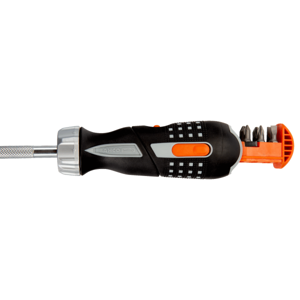 Bahco 808050P Ratcheting Bit 1/4" Screwdriver with Pistol Handle Bahco 808050P Ratcheting Bit 1/4" Screwdriver with Pistol Handle