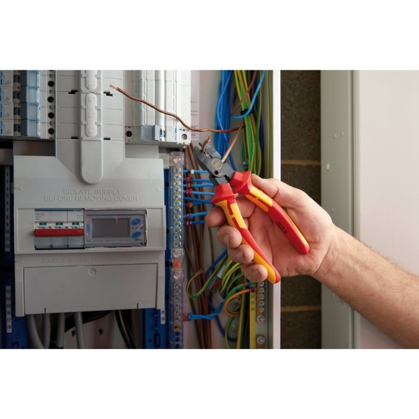 Draper XP1000® VDE 4-in-1 Combination Cutter, 160mm (13644) Draper XP1000® VDE 4-in-1 Combination Cutter, 160mm (13644)