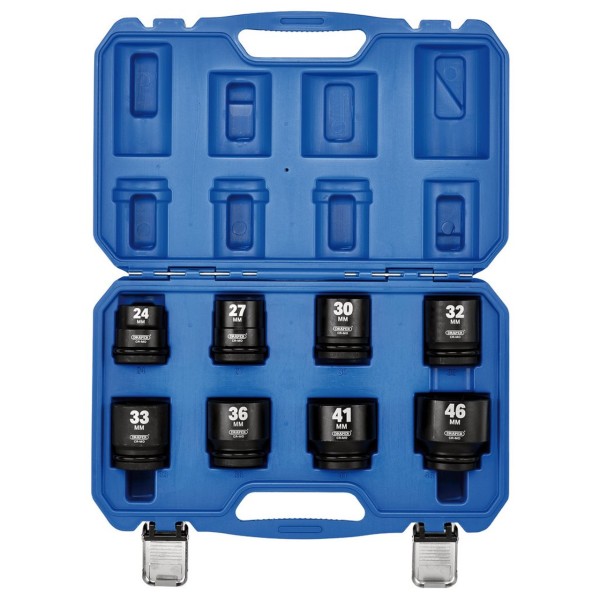 Draper HI-TORQ® Metric Impact Socket Set, 3/4" Sq. Dr. (8 Piece) (20206) Draper HI-TORQ® Metric Impact Socket Set, 3/4" Sq. Dr. (8 Piece) (20206)
