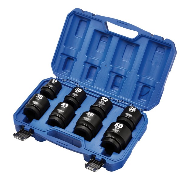 Draper HI-TORQ® Metric Impact Socket Set, 1" Sq. Dr. (8 Piece) (20209) Draper HI-TORQ® Metric Impact Socket Set, 1" Sq. Dr. (8 Piece) (20209)