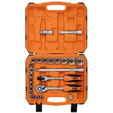 Draper Hi-Torq® 6 Point Socket Set, 1/2" (24 Piece) (22112)