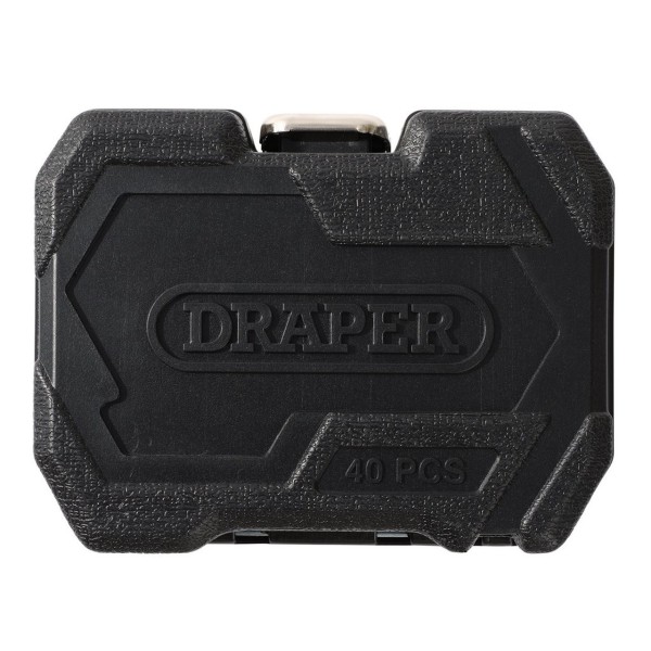 Draper HI-TORQ® Metric Socket and Bit Set, 1/4" Sq. Dr. (40 Piece) (24223) Draper HI-TORQ® Metric Socket and Bit Set, 1/4" Sq. Dr. (40 Piece) (24223)