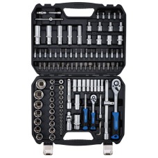 Draper HI-TORQ® Metric Socket and Bit Set, 1/4" and 1/2" Sq. Dr. (110 Piece) (24230)