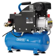 Draper 8L Direct Drive Air Compressor, 0.75kW/1.1hp (24975)