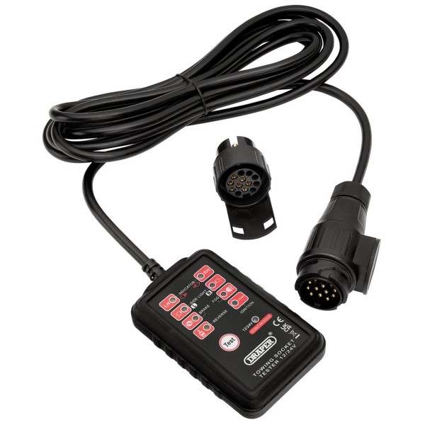 Draper 13 and 7-Pin Towbar Socket Tester (27197) Draper 13 and 7-Pin Towbar Socket Tester (27197)