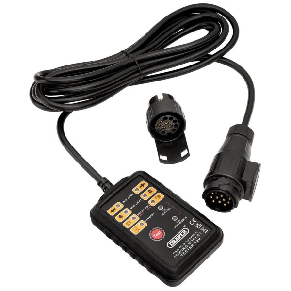 Draper CAN Bus 13 and 7-Pin Towbar Socket Tester (27198) Draper CAN Bus 13 and 7-Pin Towbar Socket Tester (27198)
