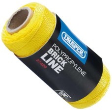 Draper Polypropylene Brick Line, 100m, Yellow (27429)