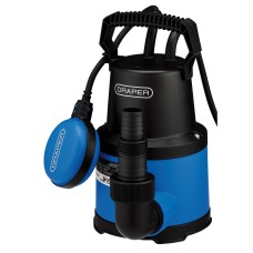 Draper 230V Submersible Clean Water Pump with Float Switch, 130L/min, 250W (27479)
