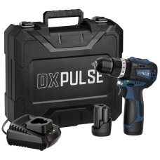 DXPULSE 12V Brushless Combi Drill Kit, 2 x 2.0Ah Batteries, 1 x Charger (27879)