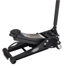 Draper Expert Professional Low Profile Fast Lift Garage Trolley Jack, 3 Tonne, Black