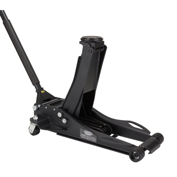 Draper Expert Professional Low Profile Fast Lift Garage Trolley Jack, 3 Tonne, Black Draper Expert Professional Low Profile Fast Lift Garage Trolley Jack, 3 Tonne, Black