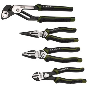 Draper EXPERT 'Trade Tough' High Leverage Pliers Set with Water Pump Pliers (4 Piece) (28539)
