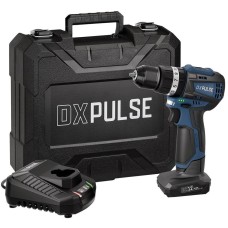 DXPULSE 12V Brushless Combi Drill Kit, 1 x 4.0Ah Battery, 1 x Fast Charger (29395)