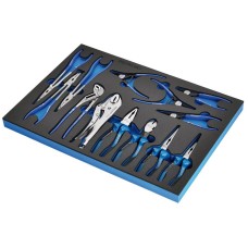 Bunker® Pliers Set in EVA Foam Inlay (13 Piece) (29582)