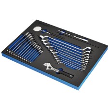 Bunker® Ring Spanner and Open End Ratchet Set in EVA Foam Inlay (27 Piece) (29712)