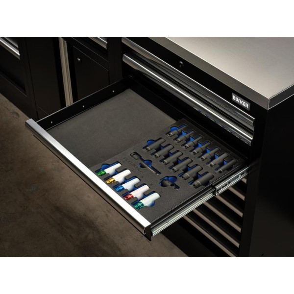 Bunker® Impact Socket Set in EVA Foam Inlay, 1/2" (20 Piece) (29717) Bunker® Impact Socket Set in EVA Foam Inlay, 1/2" (20 Piece) (29717)