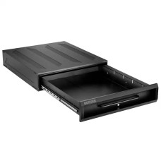 Bunker® S2 Slim Slider Storage Box Black (29721) – Heavy Duty Portable Tool & Equipment Storage Box