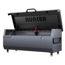 Bunker® T2 Outback Storage Box Grey (29885) – Heavy Duty Portable Tool & Equipment Storage Box