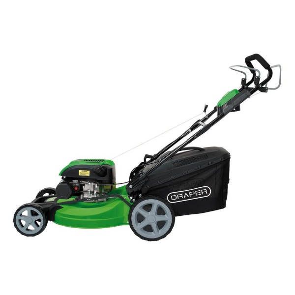 Draper Self-Propelled Petrol Lawn Mower 508mm 169cc (30276) – 20" Heavy Duty Garden Mower Draper Self-Propelled Petrol Lawn Mower 508mm 169cc (30276) – 20" Heavy Duty Garden Mower