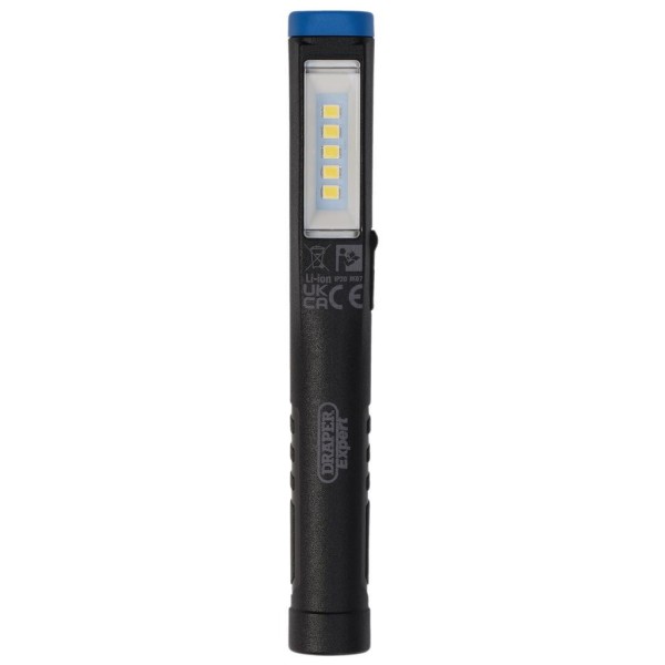 Draper SMD LED USB Rechargeable Pen Light, 1W, 150 Lumens, USB-C Cable Supplied (31098) Draper SMD LED USB Rechargeable Pen Light, 1W, 150 Lumens, USB-C Cable Supplied (31098)