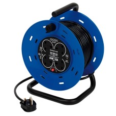 Draper 230V Four Socket Industrial Cable Reel, 25m (31117)