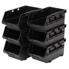 BUNKER® Load-Up Stack Storage Bin Set (6 Piece)