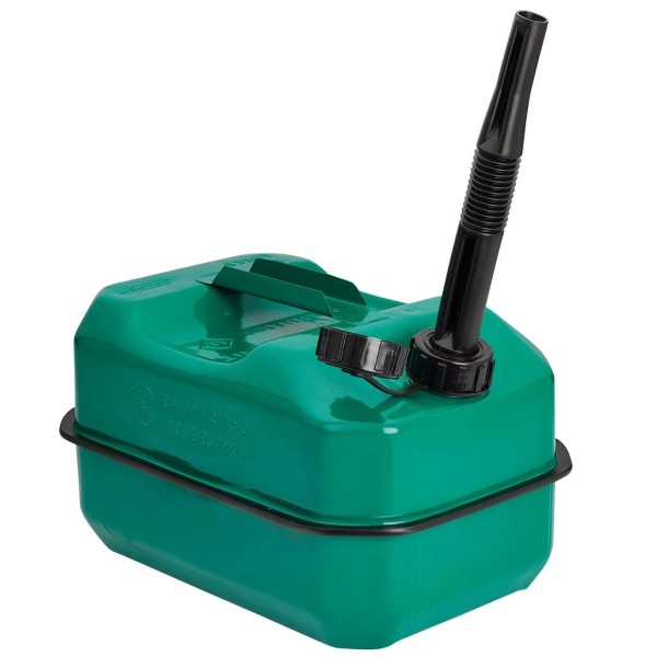 Draper Flat Steel Fuel Can, 10L, Green with Spout (31791) Draper Flat Steel Fuel Can, 10L, Green with Spout (31791)