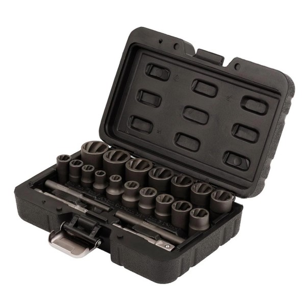 Draper Impact Nut and Bolt Remover Set (21 Piece) (31803) Draper Impact Nut and Bolt Remover Set (21 Piece) (31803)