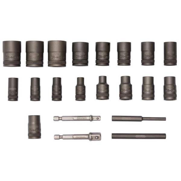 Draper Impact Nut and Bolt Remover Set (21 Piece) (31803) Draper Impact Nut and Bolt Remover Set (21 Piece) (31803)