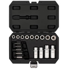 Draper Nut Bolt Stud and Screw Extactor Set (18 Piece) (31812)