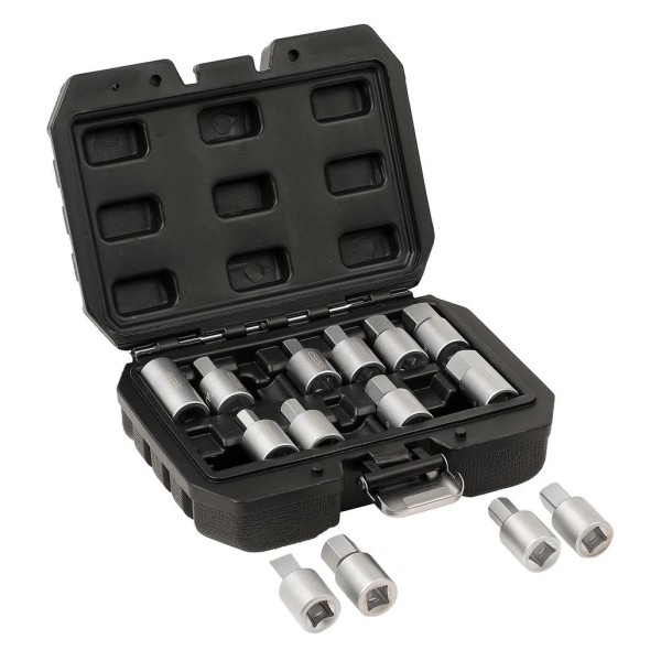 Draper Drain Plug Key Set, 3/8" Sq. Dr. (14 Piece) (31816) Draper Drain Plug Key Set, 3/8" Sq. Dr. (14 Piece) (31816)