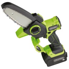 Draper 18V Brushless Mini Pruner Saw, 1 x 4.0Ah Battery, 1 x Charger (31872)