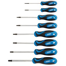 Draper TX-STAR® and Draper TX-STAR® Security Soft Grip Screwdriver Set (8 Piece) (34251)