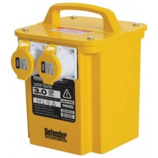 Defender 3000VA Transformer Distribution Kit 240V/110V Yellow